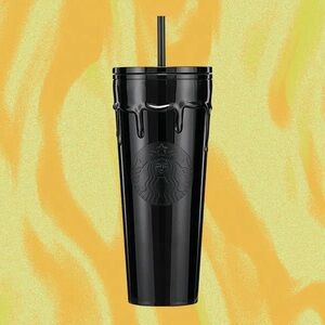Starbucks Black Slime Cold Cup🖤